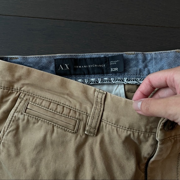 Armani Exchange men’s straight pants (like new) - Picture 4 of 6